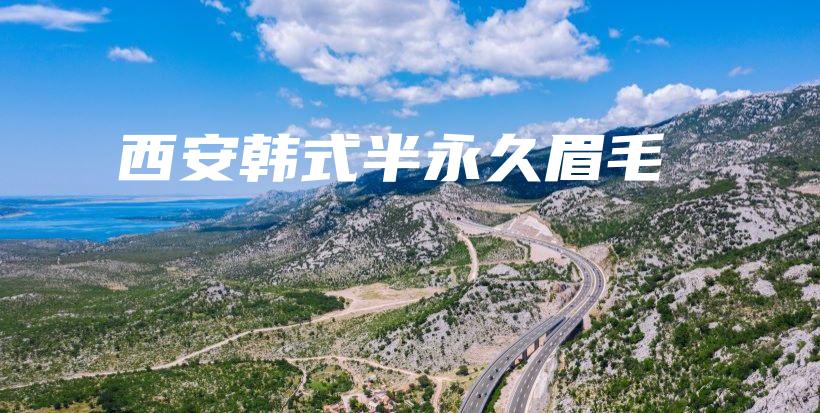 西安韩式半永久眉毛插图