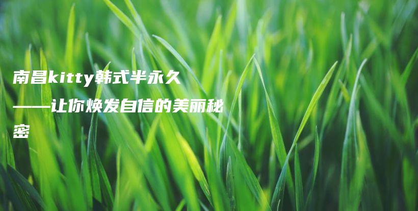 南昌kitty韩式半永久——让你焕发自信的美丽秘密插图