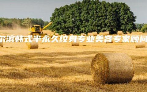 哈尔滨韩式半永久纹身专业美容专家顾问