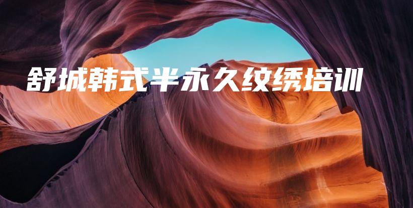 舒城韩式半永久纹绣培训插图