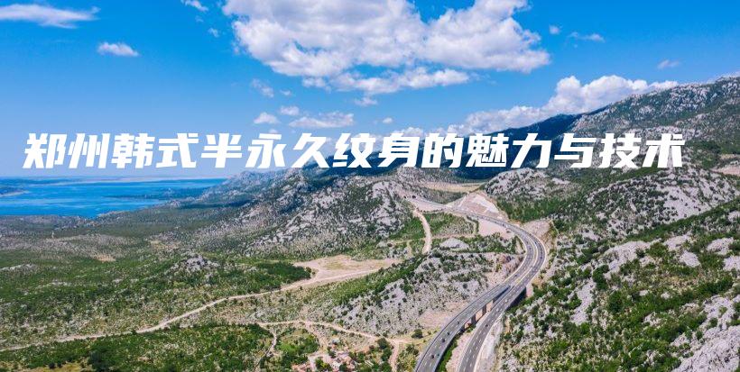 郑州韩式半永久纹身的魅力与技术插图