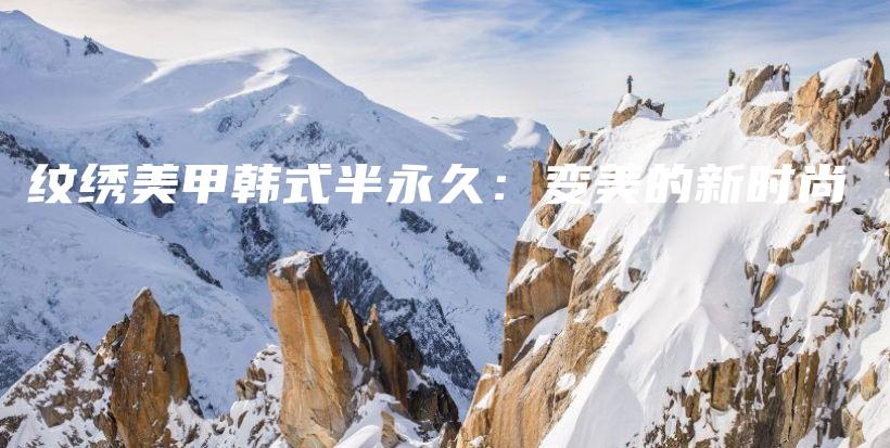 纹绣美甲韩式半永久：变美的新时尚插图