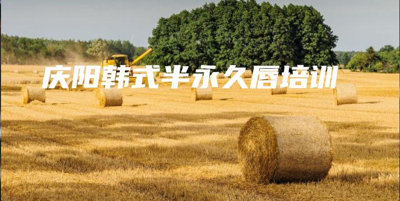 庆阳韩式半永久唇培训插图