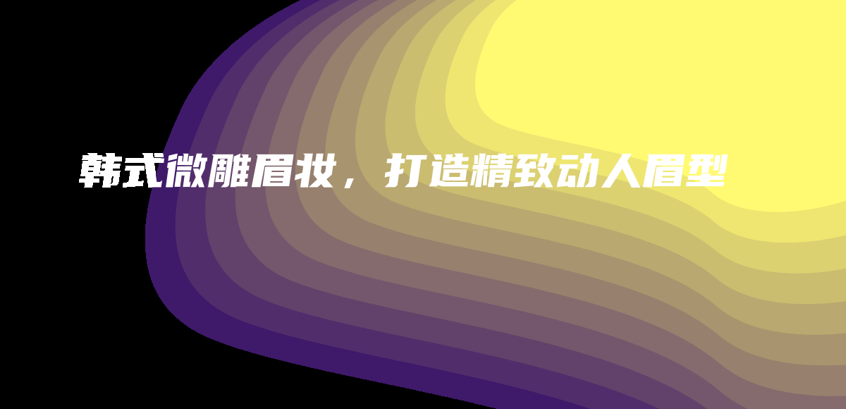 韩式微雕眉妆，打造精致动人眉型插图