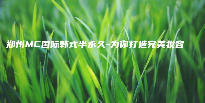 郑州MC国际韩式半永久-为你打造完美妆容插图