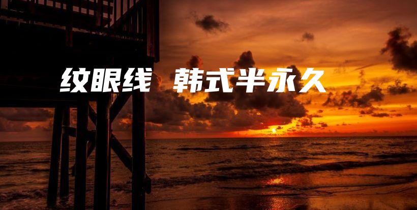 纹眼线 韩式半永久插图