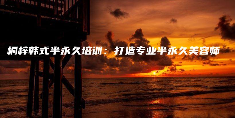 桐梓韩式半永久培训：打造专业半永久美容师插图