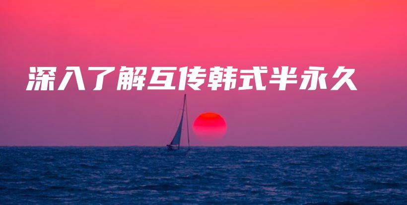 深入了解互传韩式半永久插图