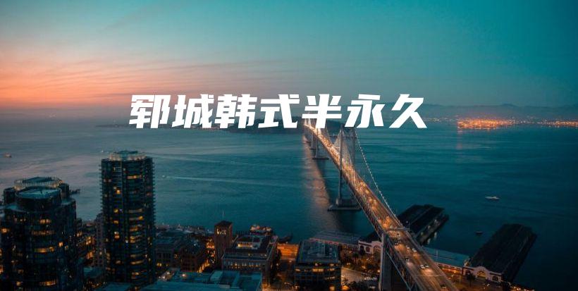 郓城韩式半永久插图