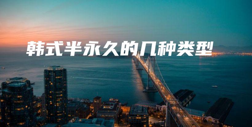 韩式半永久的几种类型插图