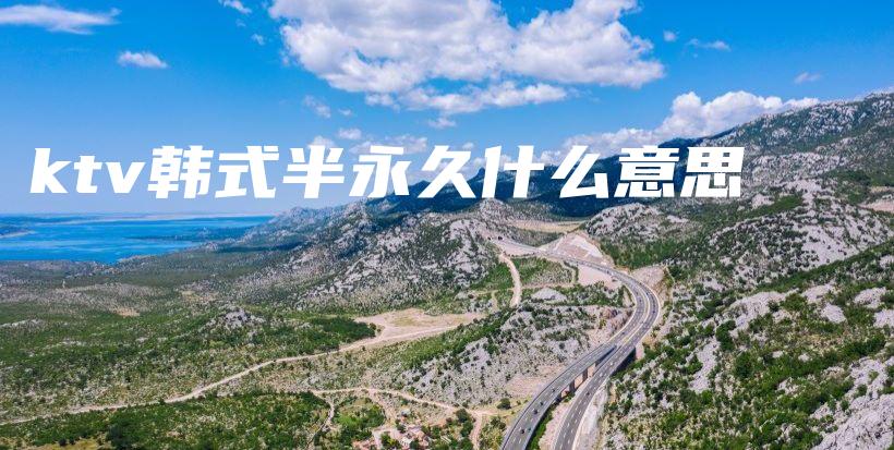 ktv韩式半永久什么意思插图