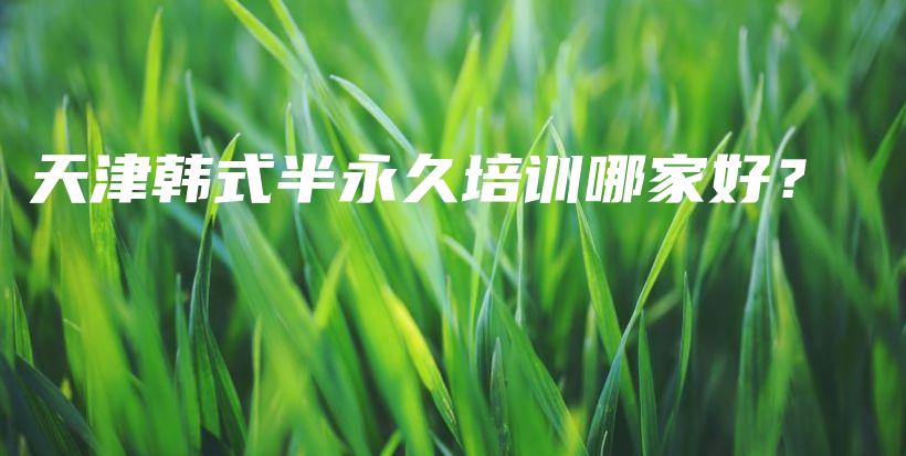 天津韩式半永久培训哪家好？插图