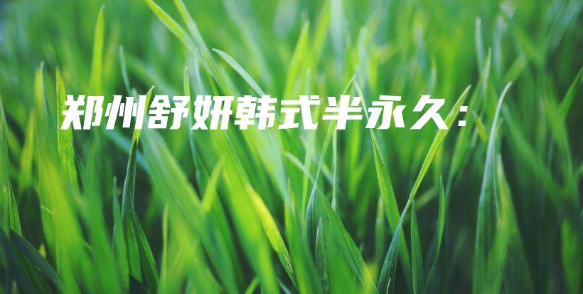 郑州舒妍韩式半永久：插图