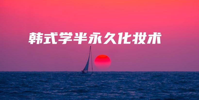 韩式学半永久化妆术插图