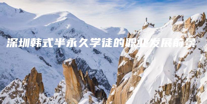 深圳韩式半永久学徒的职业发展前景插图