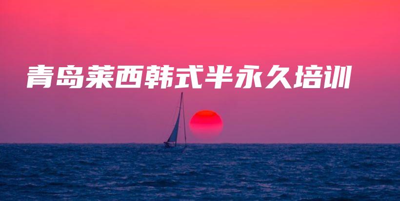 青岛莱西韩式半永久培训插图