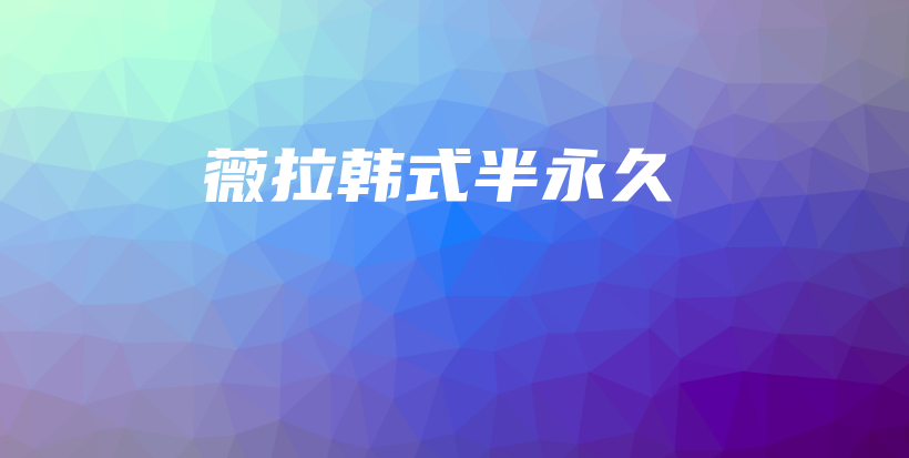 薇拉韩式半永久插图