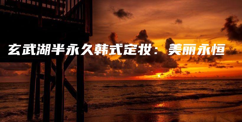 玄武湖半永久韩式定妆：美丽永恒插图