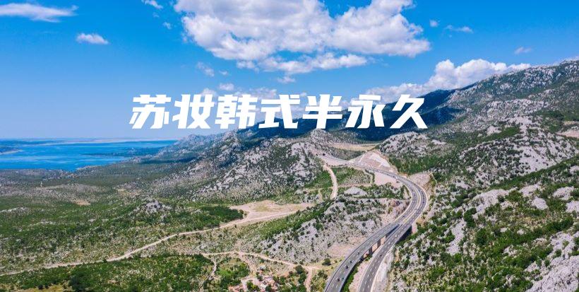 苏妆韩式半永久插图