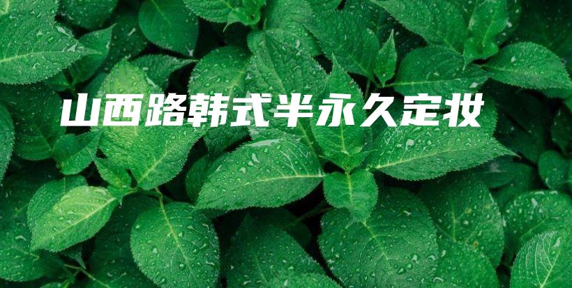 山西路韩式半永久定妆插图