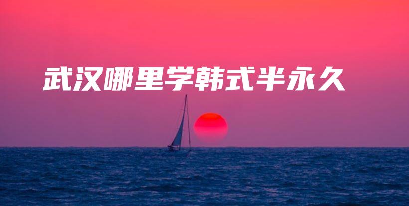 武汉哪里学韩式半永久插图