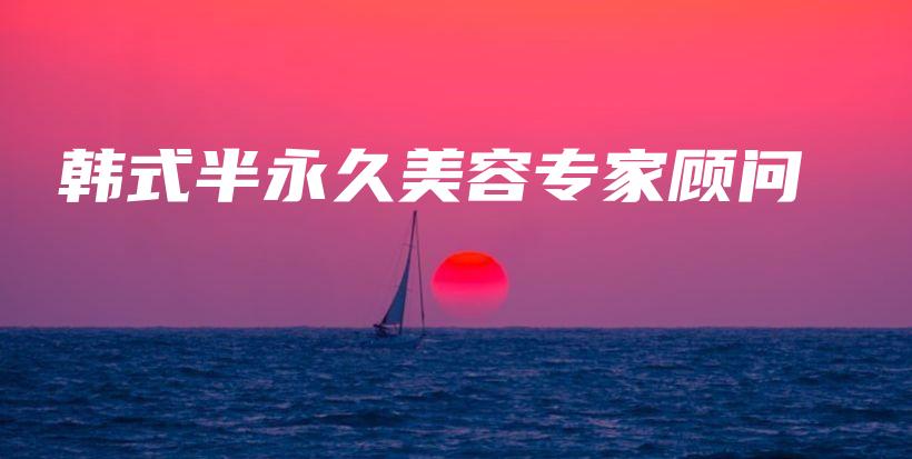 韩式半永久美容专家顾问插图