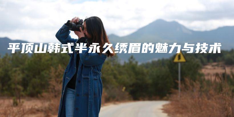 平顶山韩式半永久绣眉的魅力与技术插图