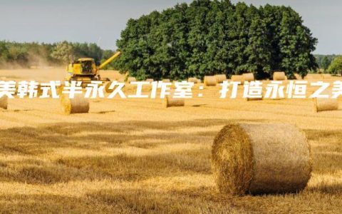 颐美韩式半永久工作室：打造永恒之美