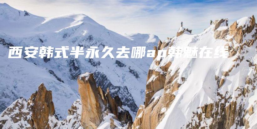 西安韩式半永久去哪ap韩魅在线插图