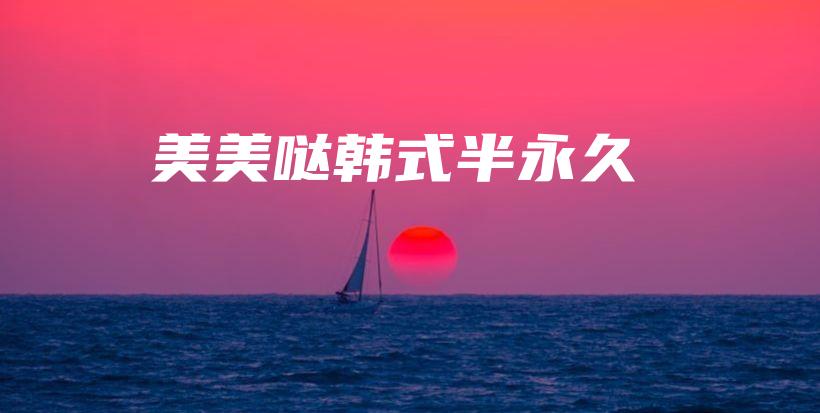 美美哒韩式半永久插图