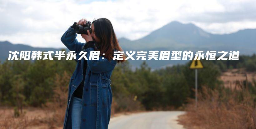 沈阳韩式半永久眉：定义完美眉型的永恒之道插图