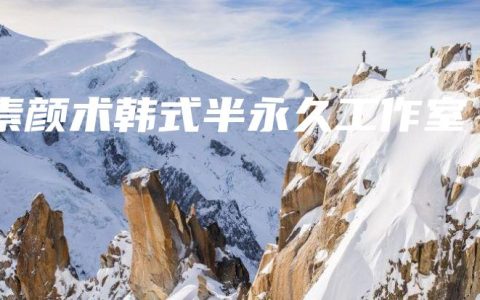 素颜术韩式半永久工作室